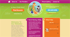 Desktop Screenshot of childrensmg.com